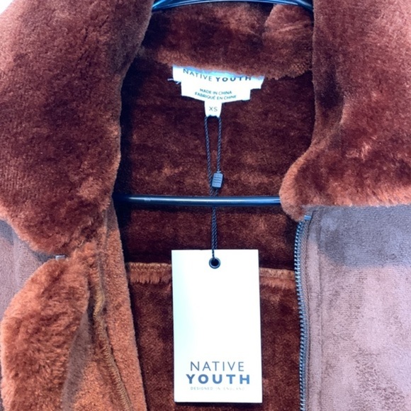 Native Youth The Mahalia Coat. Size XS NWT - Picture 8 of 9